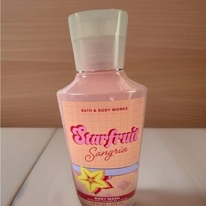 Bath & Body Works Starfruit Sangria Body Wash - Light Pink
